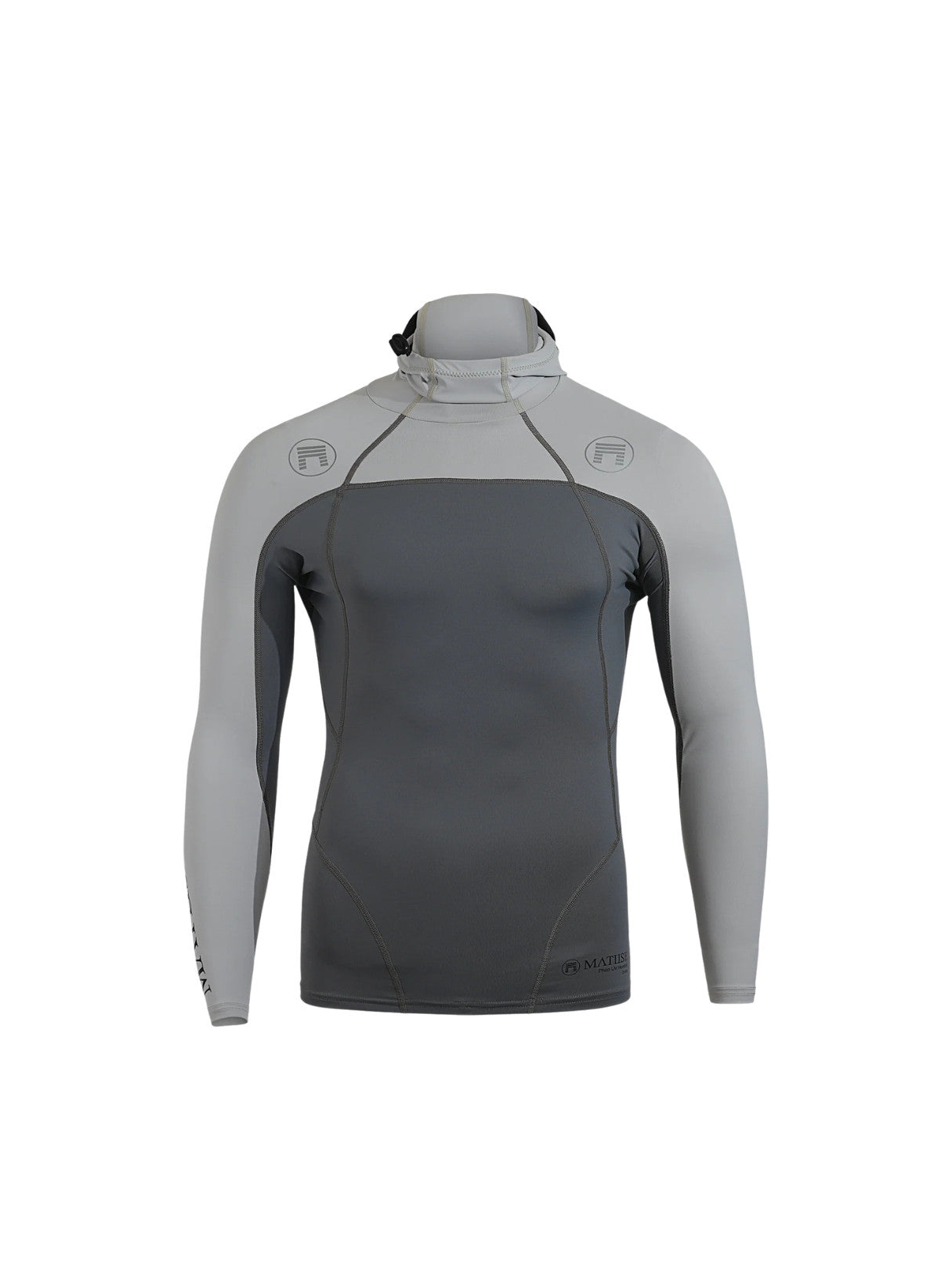 Philo Hooded UV Top - Charcloud