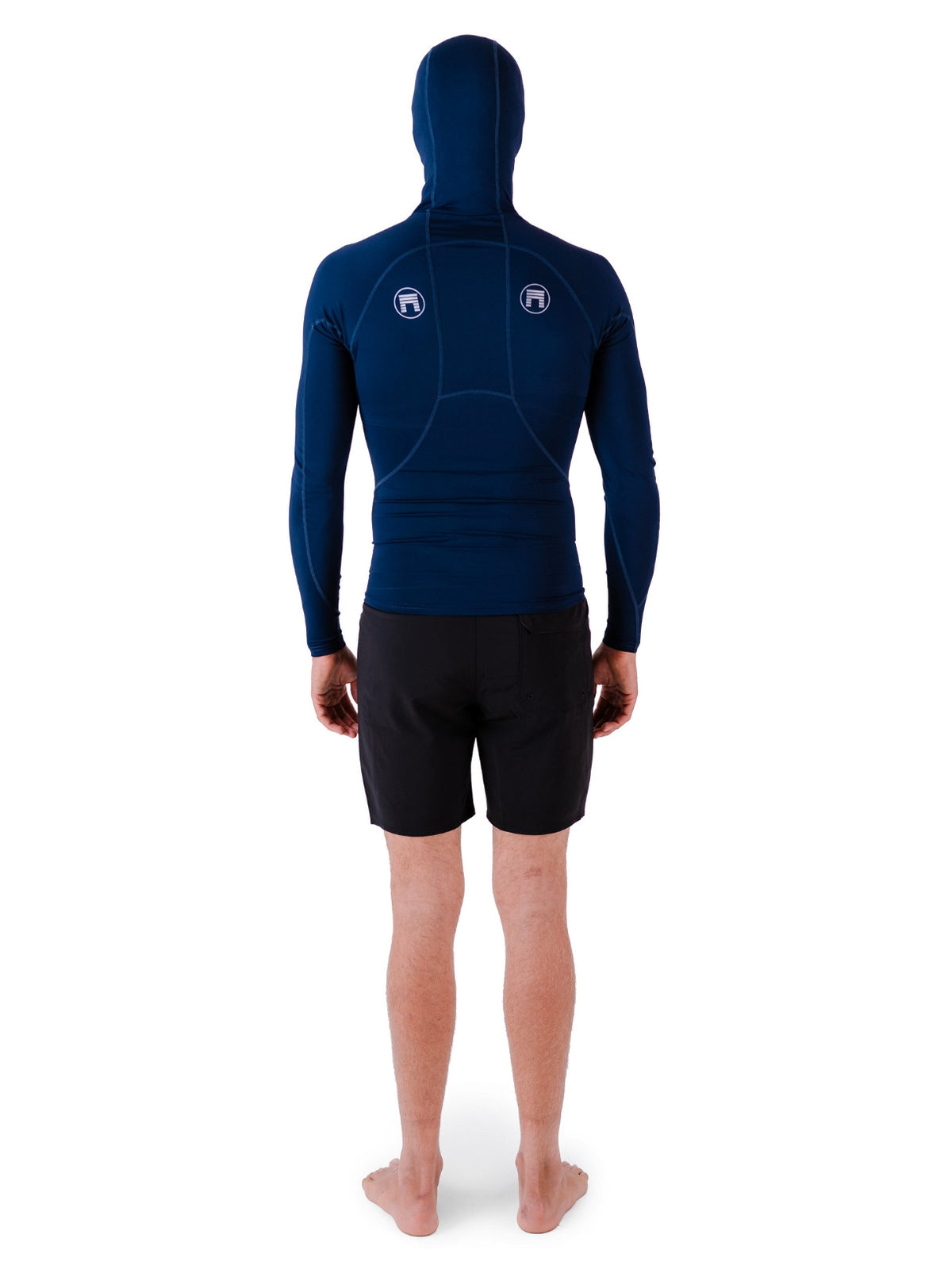 Philo Hooded UV Top - Midnight Blue