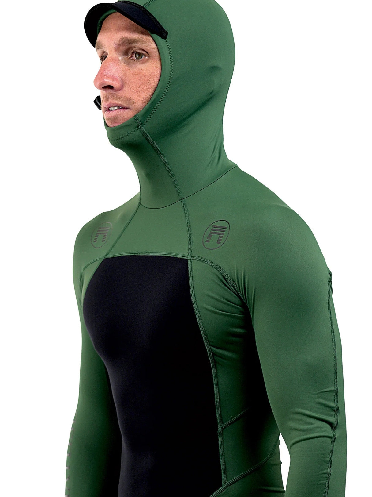 Philo Hybrid Hooded - Hunter Green