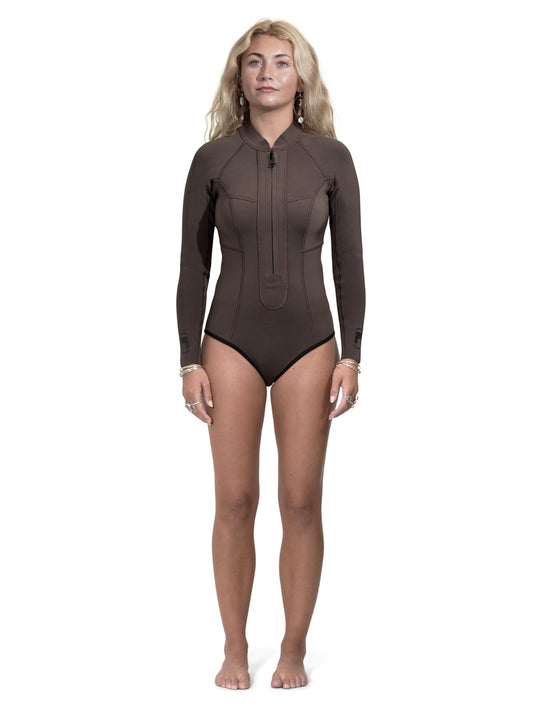 Miriam 1.5mm Reversible L/S - Deep Brown