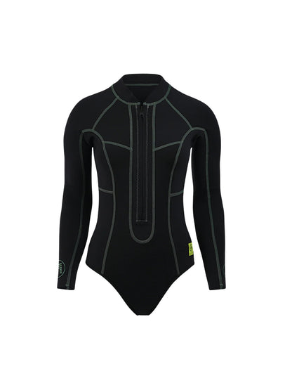 Miriam 1.5mm Reversible L/S - Hunter Green