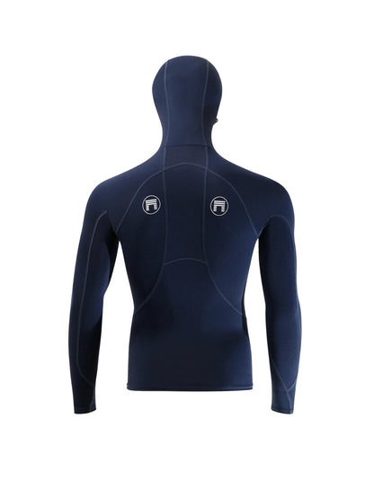 Philo Hybrid Hooded - Mid Blue