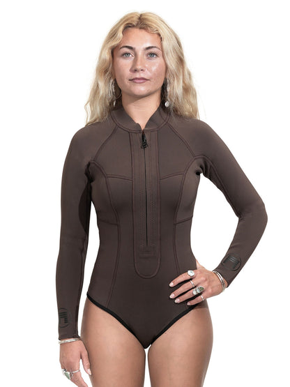 Miriam 1.5mm Reversible L/S - Deep Brown