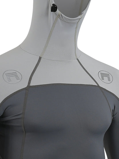 Philo Hooded UV Top - Charcloud