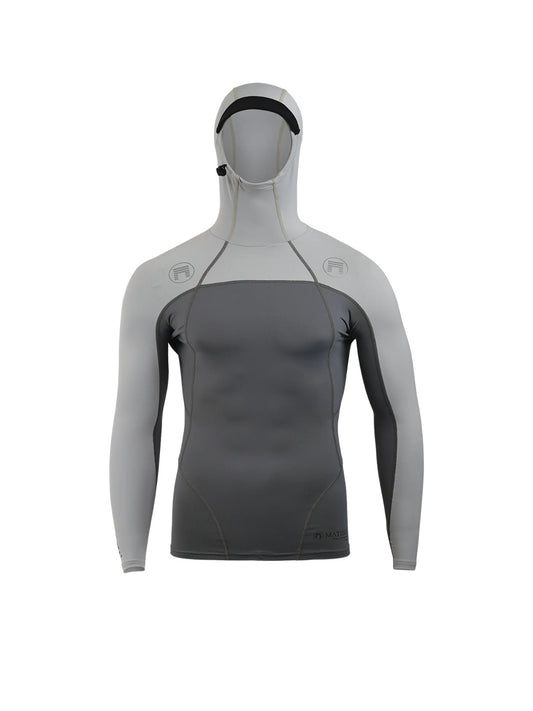 Philo Hooded UV Top - Charcloud