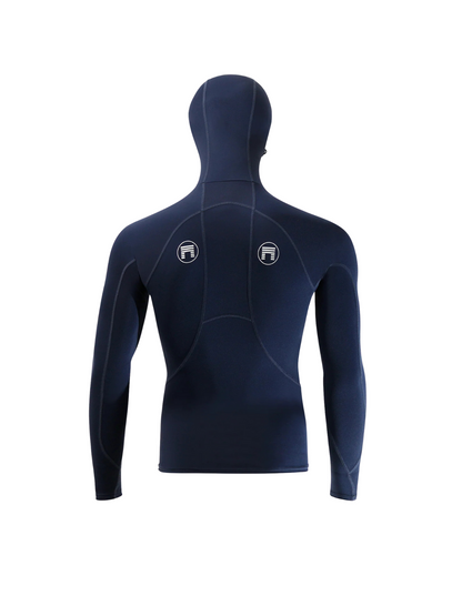 Philo Hooded UV Top - Midnight Blue