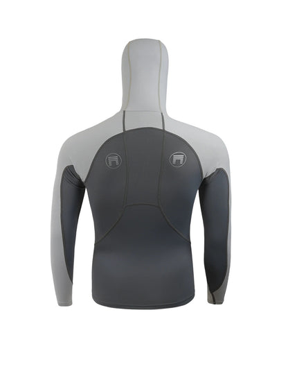 Philo Hooded UV Top - Charcloud
