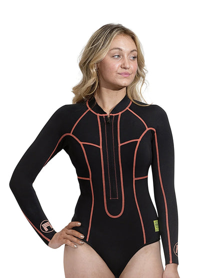 Miriam 1.5mm Reversible L/S - Peach